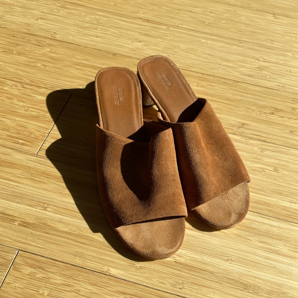 Urban Outfitters Suede Mule